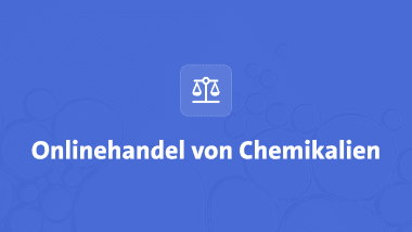 Onlinehandel von Chemikalien